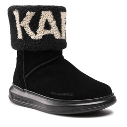 KARL LAGERFELD Stövletter KARL LAGERFELD KL44552 Black