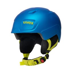 Uvex Smučarska čelada Uvex Manic Pro 56622446 Blue/Lime Met Mat