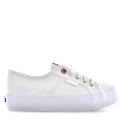 Cross Jeans Sneakers aus Stoff Cross Jeans LL2R4040C Weiß