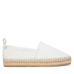 Calvin Klein Espadrilles Calvin Klein Oblique Espadrille Canvas HW0HW02931 Weiß