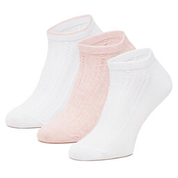 Roxy Calcetines tobilleros Roxy AS_ROXY_07S_SS25 (3-PACK) Blanco