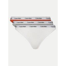 Calvin Klein Underwear Calvin Klein Underwear Набір з 3 пар класичних трусів 000QD5207E Кольоровий