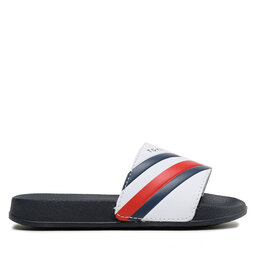 

Шльопанці Tommy Hilfiger Stripes Pool Slide T3B0-32932-1172 M White 100, Білий