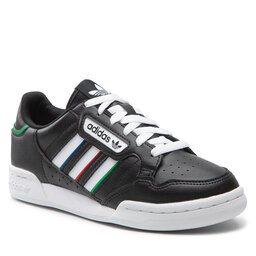 adidas Schuhe adidas Continental 80 Stripes J GW6643 Cblack/Ftwwht/Vivred