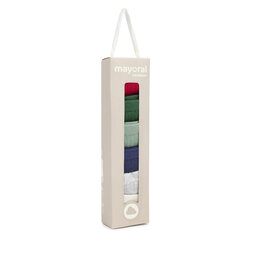 Mayoral Set di 6 paia di calzini lunghi da bambini Mayoral 9.655 Verde