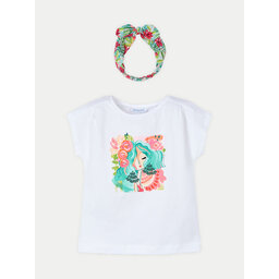 Mayoral Mayoral Camiseta 3009 Blanco Regular Fit