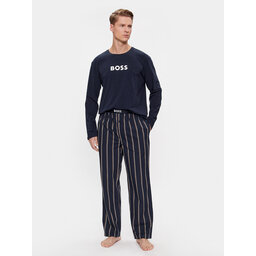 BOSS Boss Pizsama Easy 50488084 Sötétkék Regular Fit