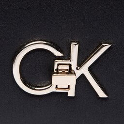 

Сумка Calvin Klein Re-Lock Saddle Bag K60K609871 BAX, Чорний