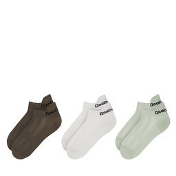 

Набір 3 пар низьких шкарпеток unisex Reebok TECH STYLE TR W 3P HE2412 Кольоровий