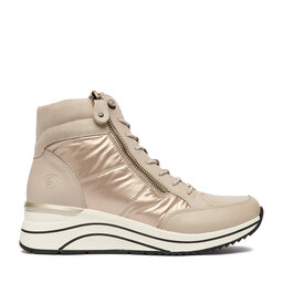 Remonte Schnürschuhe Remonte CEO-D0T72-60 Beige