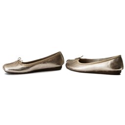 

Балетки Clarks Freckle Ice 261326624 Gold Metallic, Золотий