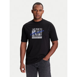 KARL LAGERFELD KARL LAGERFELD Póló 755143 553225 Fekete Regular Fit