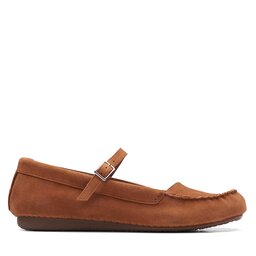 

Туфлі Clarks Freckle Bar 26170598 Dark Tan Suede, Коричневий