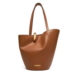 JACQUEMUS Torebka JACQUEMUS La Bambola Moyen 251BA4123000 Brązowy