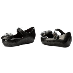 

Туфлі Melissa Mini Melissa Ultragirl Heart M 32285 Black Glitter 50714, Чорний