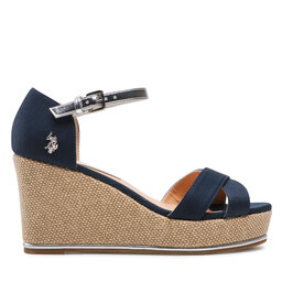 

Босоніжки U.S. Polo Assn. Alyssa003 ALYSSA003W/2C1 BLU-SIL01, Cиній