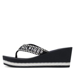 

В'єтнамки Tommy Hilfiger Webbing H Wedge Sandal FW0FW07149 Space Blue 0GY, Cиній