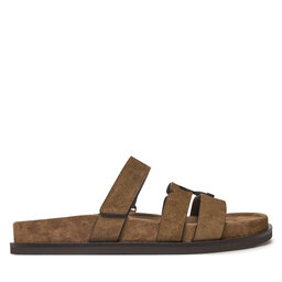 Tory Burch Nazouváky Tory Burch Ines Sport Slide 163481 Hnědá