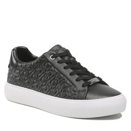 Calvin Klein Сникърси Calvin Klein Vulg Lace Up Mono Mix HW0HW01373 Seasonal Black Mono 0GK