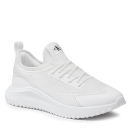 Calvin Klein Jeans Sneakers Calvin Klein Jeans Eva Runner Sock Laceup YM0YM00770 Triple White 0K8
