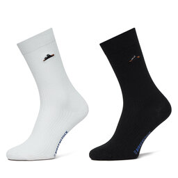 Birkenstock Sada 2 párů vysokých ponožek unisex Birkenstock Set Cotton Ribbed Socks 1029849 Barevná