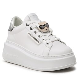

Снікерcи KARL LAGERFELD KL63576K White Lthr W/Silver, Білий