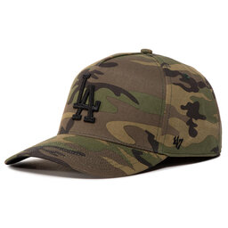 47 Brand Kšiltovka 47 Brand Mlb Los Angeles Dodgers Grove B-GRVSP12CNP-CMA Zelená