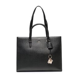 DKNY Handväska DKNY Perri Double Handle R33A3V12 Blk/Gold BGD