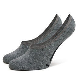 

Набір 3 пар чоловічих підслідників Vans Classic No Show VN000F10HTG1 Heather Grey, Сірий