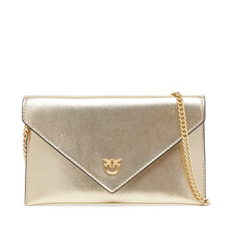 PINKO Rankinė PINKO Flat Purse Mini AI 25-26 PCPL 105347 A2O9 Auksinė