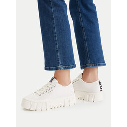 Tommy Jeans Sneakers Tommy Jeans Tj Platform Sneaker Zebra EN0EN03070 Weiß