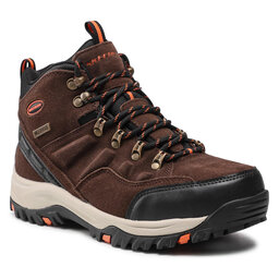 Skechers Trekingová obuv Skechers Pelmo 64869/DKBR Dark Brown