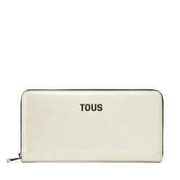 TOUS Голям дамски портфейл TOUS New Dorp 2002103601 Бежов
