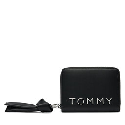 Tommy Jeans Portofel Mare de Damă Tommy Jeans Tjw Bold Med Za AW0AW16390 Negru