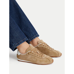 Tommy Hilfiger Sneakers Tommy Hilfiger Th Bella Low Runner Suede FW0FW09189 Beige