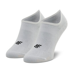 

Набір з 3 пар низьких жіночих шкарпеток 4F, Білий