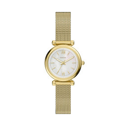 Fossil Uhr Fossil Carlie ES5462 Goldfarben