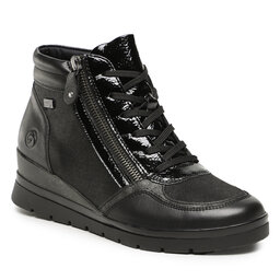 Remonte Botki Remonte R0770-01 Schwarz  / Graphit  / Schwarz  / Schwarz  / Black  / Schwarz 01
