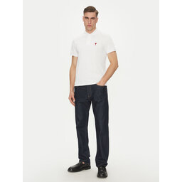 AMI PARIS AMI PARIS Polo marškinėliai BFUPL001.760 Balta Regular Fit