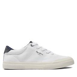 Pepe Jeans Sneakersy Pepe Jeans Kenton Serie M PMS31041 Biały