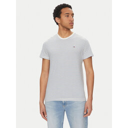 Tommy Jeans Tommy Jeans Marškinėliai DM0DM20377 Mėlyna Slim Fit