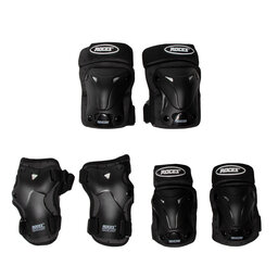 Roces Skyddsset Roces Jr Ventilated 3 Pack 301352 Black 001
