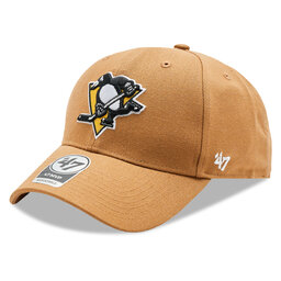 47 Brand Șapcă 47 Brand NHL Pittsburgh Penguins '47 MVP SNAPBACK H-MVPSP15WBP-QL Camel