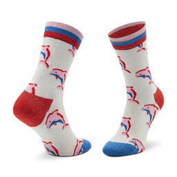 

Високі шкарпетки unisex Happy Socks, Білий