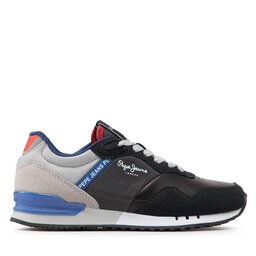 Pepe Jeans Sneakersy Pepe Jeans London One Cover B PBS30538 Černá
