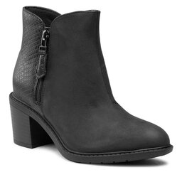 

Ботильйони Clarks Scene Zip 261620104 Black Combi, Чорний