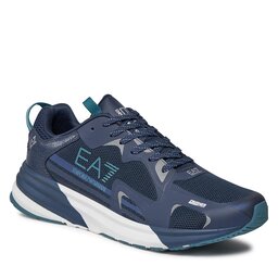 EA7 Emporio Armani Sneakersy EA7 Emporio Armani X8X156 XK360 S981 Blu Navy+Hydro