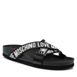 

Шльопанці LOVE MOSCHINO JA28263G0IIX100A Nero Bco, Чорний