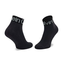 

Набір 3 пар високих чоловічих шкарпеток Calvin Klein 701218722 Black 001, Чорний