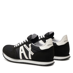 

Снікерcи Armani Exchange XUX017 XCC68 K489 Black/White, Чорний